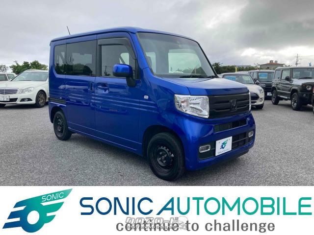 ホンダ N-VAN +STYLE COOL Honda SENSING・2018(H30)年式・ブルーM