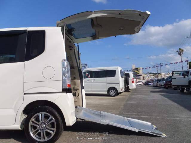 ホンダ N-BOX+ G 福祉車両 後部スロープ 電動ウィンチ 車椅子1台積み