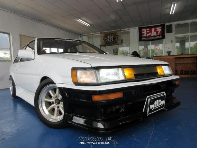 ae86カローラレビン後期APEXフォグランプ 後期GTVに後期APEXフォグを付けて前期GTグリルもつけちゃう