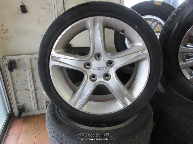 ホイール・タイヤ アルテッツァ純正17インチアルミ