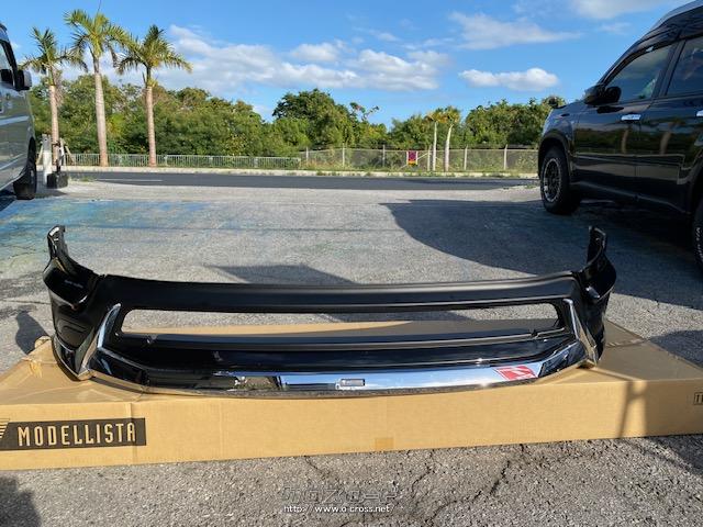 外装・エアロ 80ハリアーモデリスタフロントスポイラー