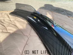 外装・エアロ カーボン調フロントリップスポイラー