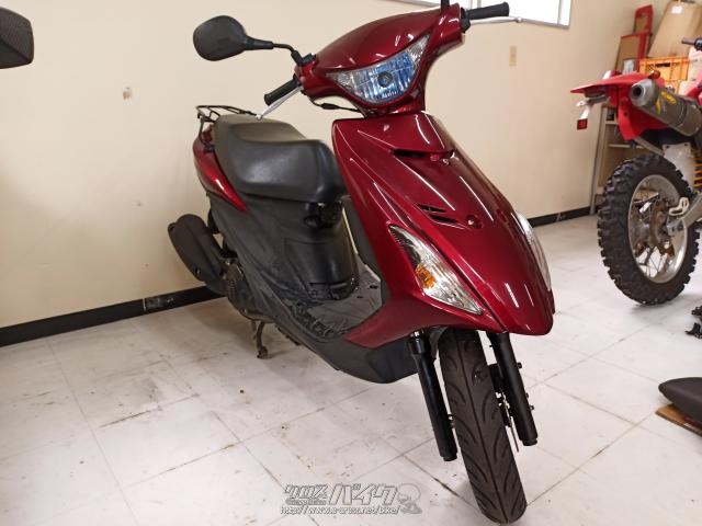スズキ アドレスV125 S・ワインレッド・125cc・仲村商店・14,999km