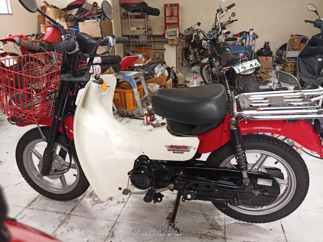 スズキ バーディー50 重荷用・ホワイトII・50cc・仲村商店・9,439km