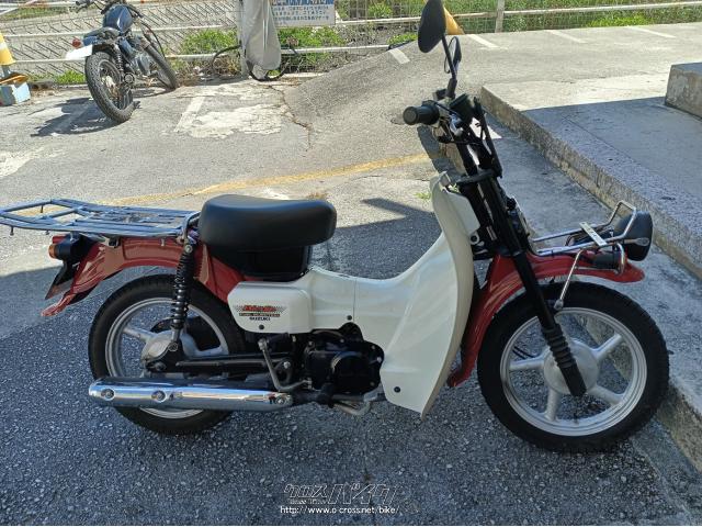 スズキ バーディー50 重荷用・ホワイトII・50cc・仲村商店・14,971km 