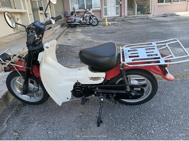 スズキ バーディー50 重荷用・ホワイトII・50cc・仲村商店・14,971km