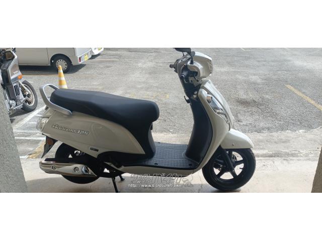 スズキ アドレス125 DP12H・ホワイト・125cc・仲村商店・437km・保証付