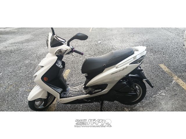 ヤマハ シグナス X 125 3型 台湾仕様・ホワイト・125cc・仲村商店 