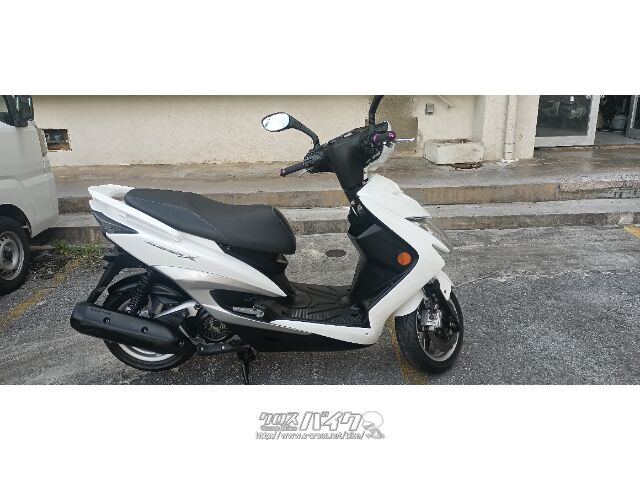 ヤマハ シグナス X 125 3型 台湾仕様・ホワイト・125cc・仲村商店 