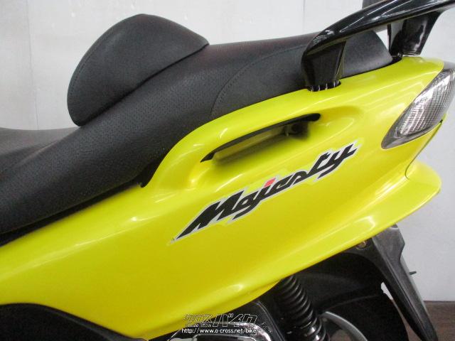 ☆マジェスティ125FI＊13152km＊イエロー＊WAKO’Sオイル交換済☆下取り全国配送も可能です☆彡 ヤマハ マジェスティ125 FI ローン、クレジットカード支払いOK!!・黄