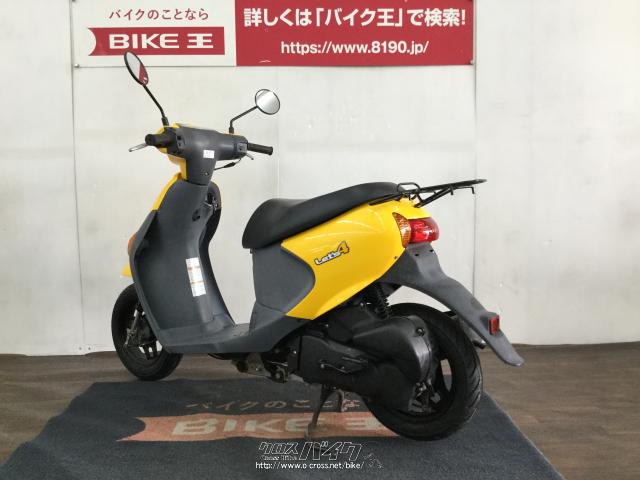 埼玉川口発！スズキ　レッツ４　イエロー　カゴ付き　即引渡し可能 スズキ レッツ4 イエロー | 藤沢市の原付専門店 原付市場