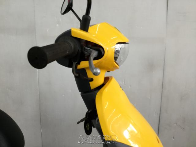 埼玉川口発！スズキ　レッツ４　イエロー　カゴ付き　即引渡し可能 スズキ レッツ4 イエロー | 藤沢市の原付専門店 原付市場
