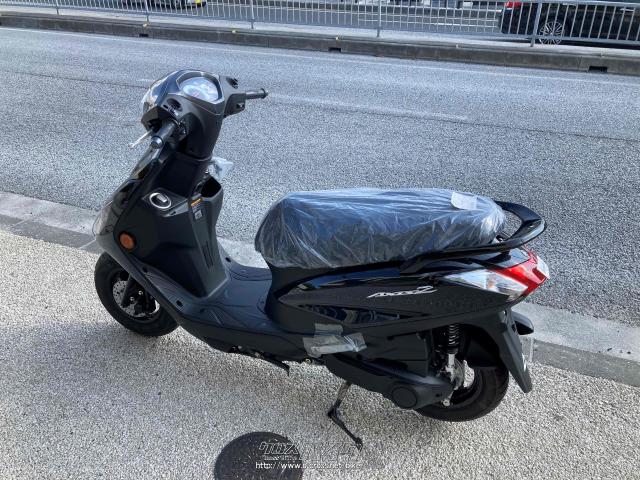 ヤマハ アクシスZ 125新車、シート下トランクたっぷり積める37.5Lの