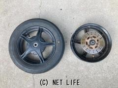 タイヤ＆ホイール ジョグDX・ZRアルミホイール