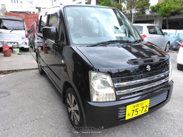 スズキ ワゴンR 5MT マニュアル車 車検2年付・2007(H19)年式・黒