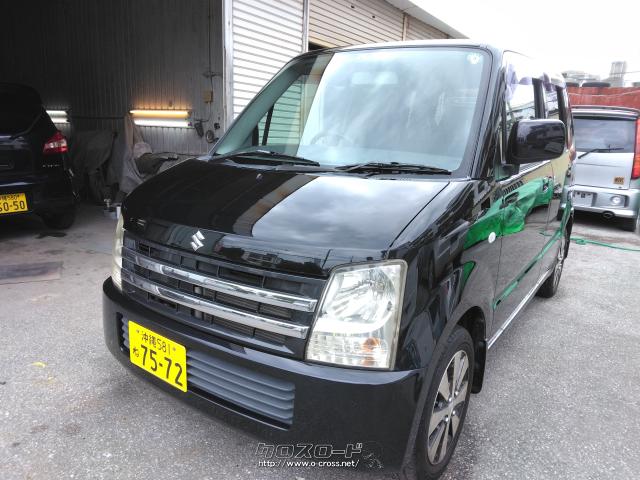 スズキ ワゴンR 5MT マニュアル車 車検2年付・2007(H19)年式・黒