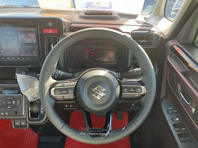 ハンドルの状態が悪いと運転に集中できませんよね。こちらの車、お気軽にお問い合わせください。 スズキ スペーシア