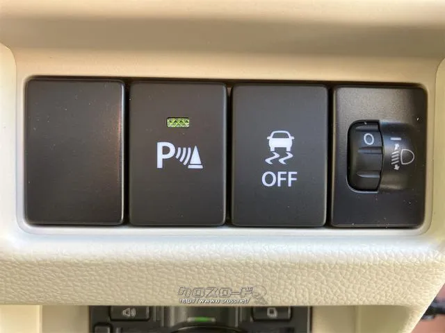 クリアランスソナー付きなので障害物をセンサーで感知し、ドライバーに衝突の危険を知らせてくれます☆ マツダ フレア