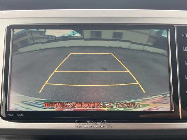 バックカメラ装着済!死角になりやすい後方もとても見やすいです☆車庫入れに自信がない方や縦列駐車が苦手な方にも、オススメな機能です!安心度もアップ! トヨタ ピクシスメガ