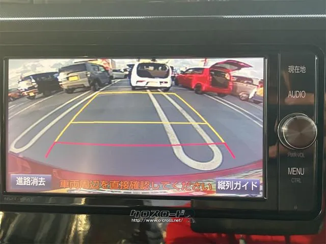 バックカメラ装着済!死角になりやすい後方もとても見やすいです☆車庫入れに自信がない方や縦列駐車が苦手な方にも、オススメな機能です!安心度もアップ! トヨタ タンク