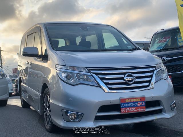 平成27年日産セレナ HIGHWAYSTAR HV 距離 66,250KM 日産 セレナ ハイウェイスター S-ハイブリッド +セーフティII・2015