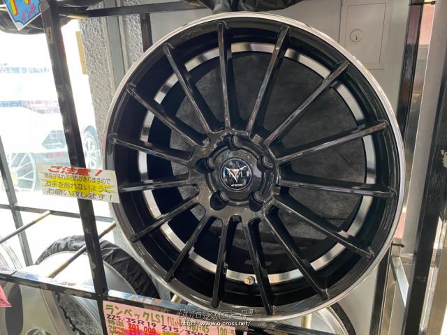 ホイール・タイヤ・新品WORKレイバーF015 1985+38 タイヤ 245/40R19 4 