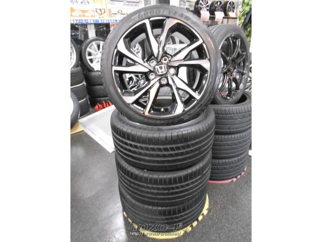 ホイール・タイヤ・18インチ 美品ホンダ純正 タイヤホイル4本セット