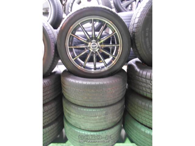 アルミタイヤ　レザックス　18インチ　235/50R18 4本セット　希少品 ホイール・タイヤ・18インチ JPスタイルバークレー・ご成約