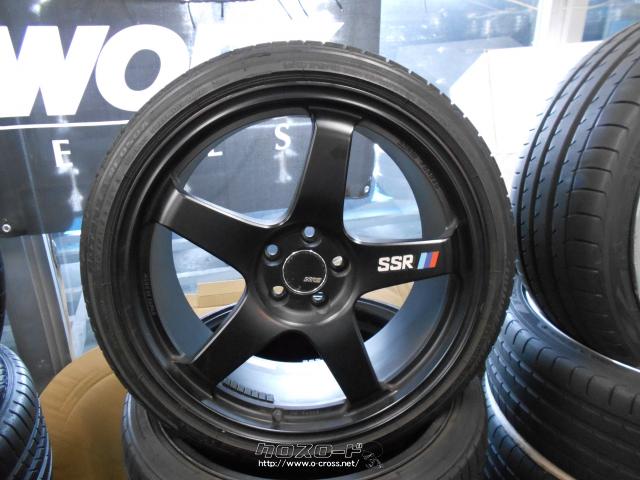 ホイール・タイヤ・18インチ SSR GTF01(鍛造)・ポテンザRE050 4本 