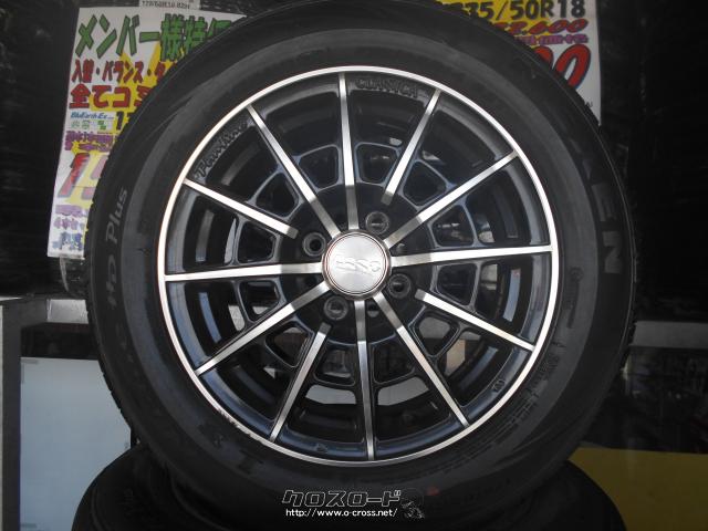 ASSO製FIAT500用　アルミホイール+タイヤセット　14インチ ホイール・タイヤ・14インチ フィァット500用 ASSOアルティーレホイル