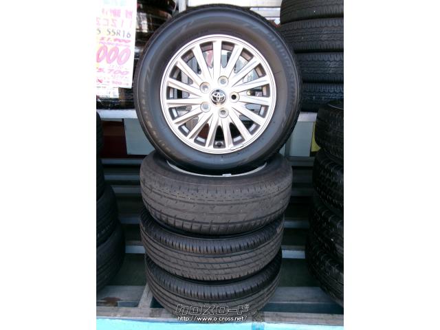 トヨタ純正 15インチ 4本 195/65R15 バリ山 ホイール・タイヤ・15インチ トヨタ純正・195/65R15 4本セット・ご成約