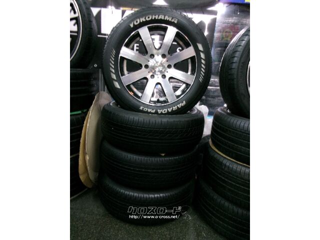 ホイール・タイヤ 17インチ ファブレスLW8 1765+38 139.7-6H・パラダ 215/