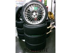 ホイール・タイヤ 20インチ　ランベックLF1　2085+29　114.3-5・アドバンｄB　24