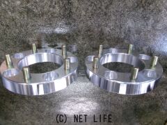 ホイール 新品 ランクル100・200系用 ワイドトレットスペーサー 25mm ナット付き