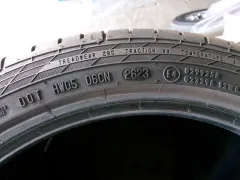 タイヤ 17インチ　コンチネンタル　コンタクト5　195/45Ｒ17　4本セット、入替バ