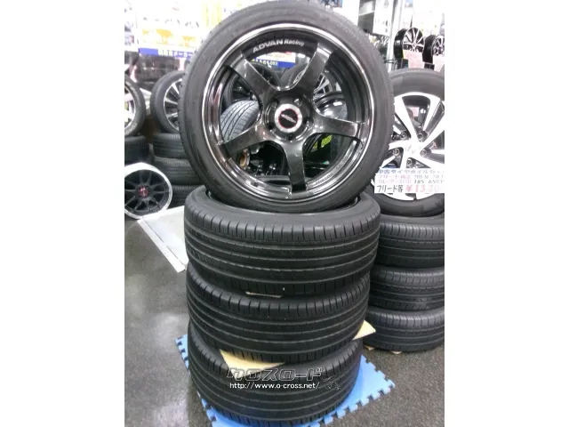 ホイール・タイヤ 17インチ アドバンレーシングTC4 1775+43 112-5 ブルーアースG