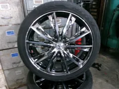 ホイール・タイヤ 18インチ　レオニスGX（BMCMC）　1870+47　100-5H　NITTO