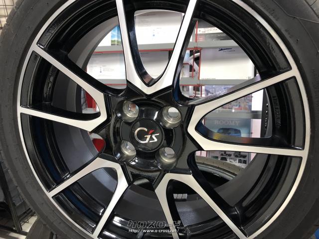 【G'sアクア】アルミホイール　17インチ TOYOTA アクアG's純正 17インチ アルミホイール(中古) ＆ TOYO ナノ