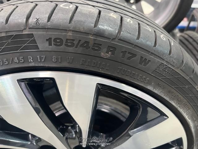 ホイール・スズキ純正17インチ・4.5万円・ベイエリアシュターク・○195
