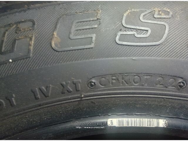 タイヤ・ﾌﾞﾘﾁﾞｽﾄﾝ ﾃﾞｭｰﾗｰHT 265/60R18インチ 5分山 4本ありま・6,000円
