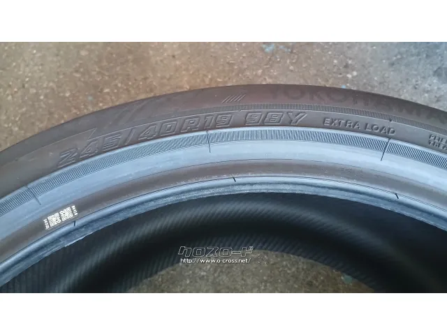 タイヤ 19インチ アドバンスポーツ V107 245/40R19 2本セット