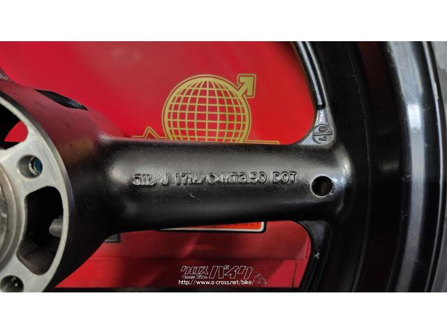 タイヤ＆ホイール・GSX1400・5,000円・GARAGE RIDE・Fホイール微妙に