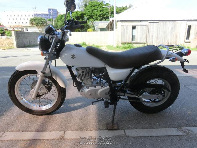 スズキ バンバン200・ホワイト・200cc・やんばるモータース・9,382km