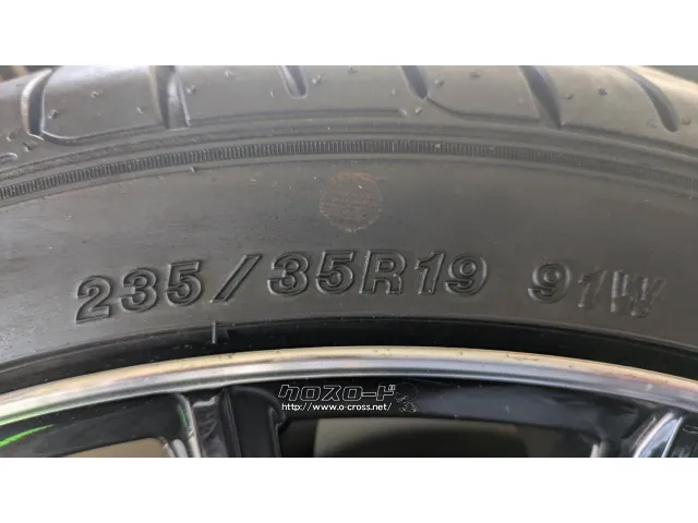 ホイール・タイヤ 社外19インチタイヤホイール4本セット