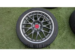 ホイール・タイヤ ホイル18インチ7.5J:オフセット+42ピッチ114.3:5穴 タイヤ:215