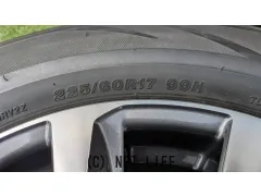 ホイール・タイヤ アルファード純正17インチホイールタイヤセット