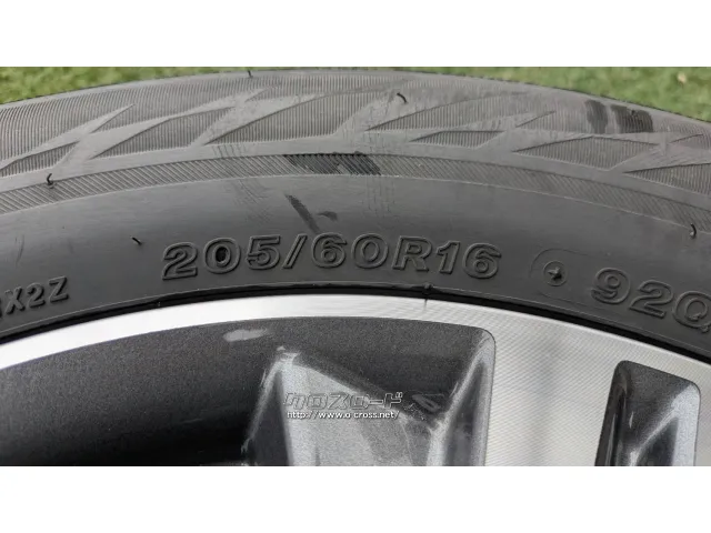 ホイール・タイヤ 16インチ ステップワゴン純正114.3-5穴・タイヤ205/60R16 4本セ