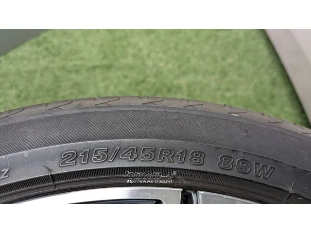 ホイール・タイヤ 18インチ希少トヨタ純正オプションG’sホイル・タイヤ4本セット