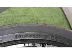 ホイール・タイヤ 18インチ希少トヨタ純正オプションG’sホイル・タイヤ4本セット