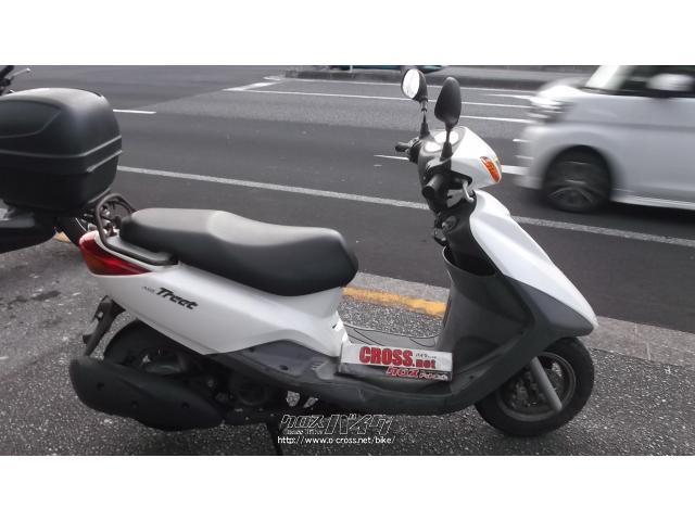 ヤマハ アクシストリート XC125E・白・125cc・DECADE・11,000km・保証
